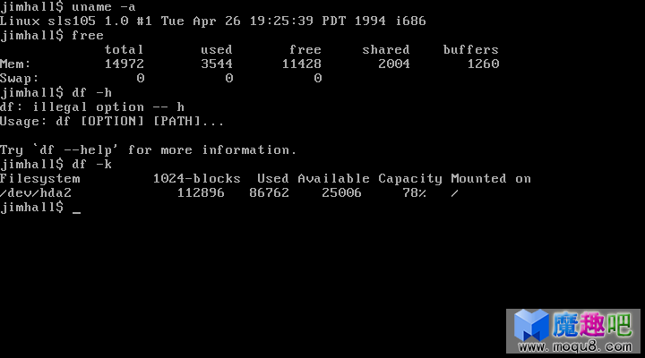 Checking out the filesystem and available disk space Checking out the filesystem and available disk space