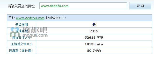 网页启用Gzip压缩 提高浏览速度